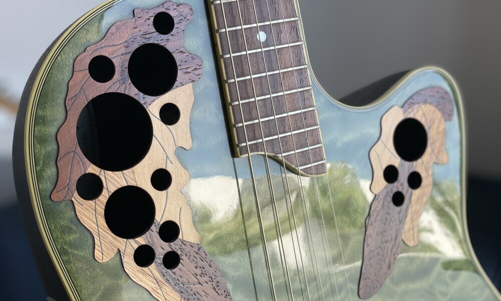 Ovation Sound Holes - Strung Guitars