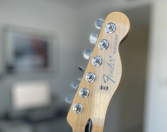 Telecaster head - Strung Guitars